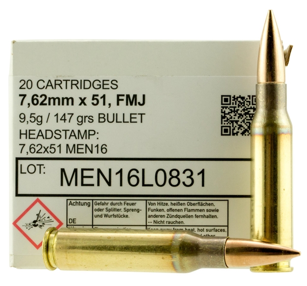 Picture of Magtech 7.62Nato 146Gr Fmj 20Rd
