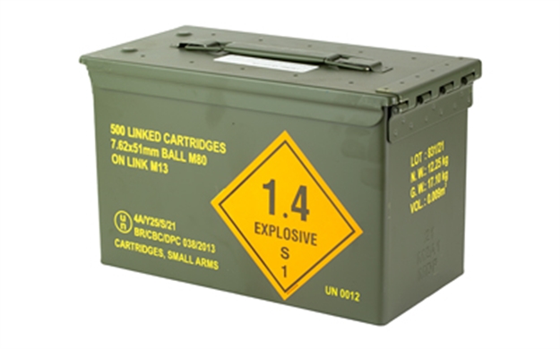 Picture of Magtech 762X51 147Gr Fmj 500Rds Link 762A-linked