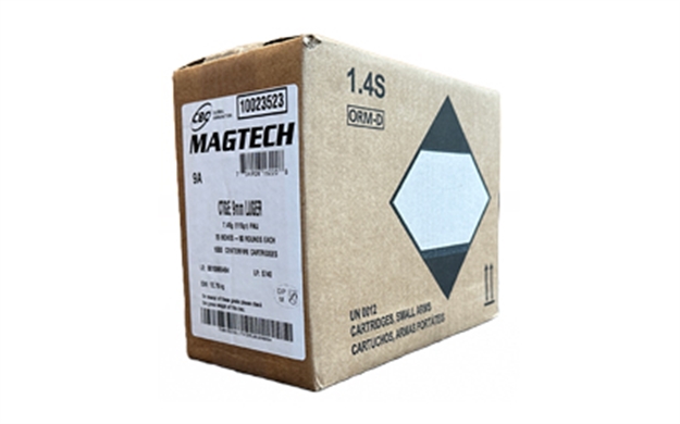 Picture of Magtech 9Mm 115Gr Fmj 1000Rd CS 9A