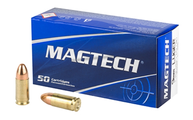 Picture of  Magtech 9A Range/Training  9Mmluger 115Gr Full Metal Jacket 50 Per Box/20 Case