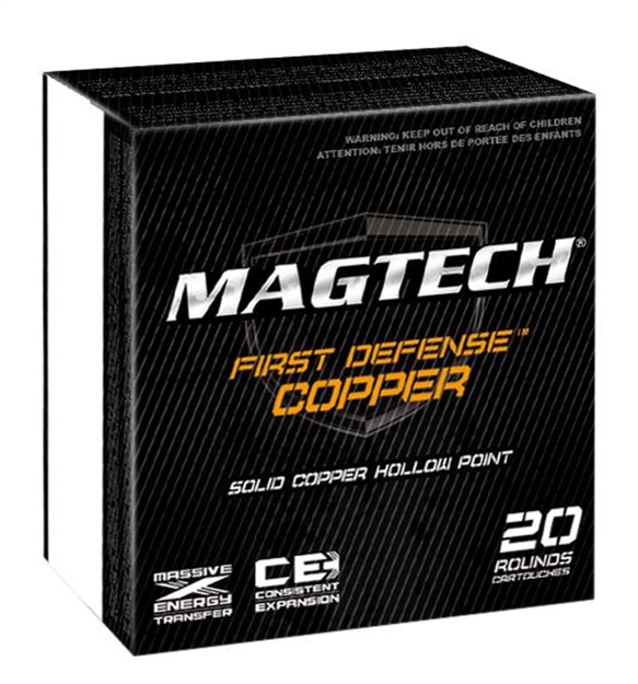 Picture of Magtech Ammo 45 Auto 165 GR Solid Copper HP 20/Bx