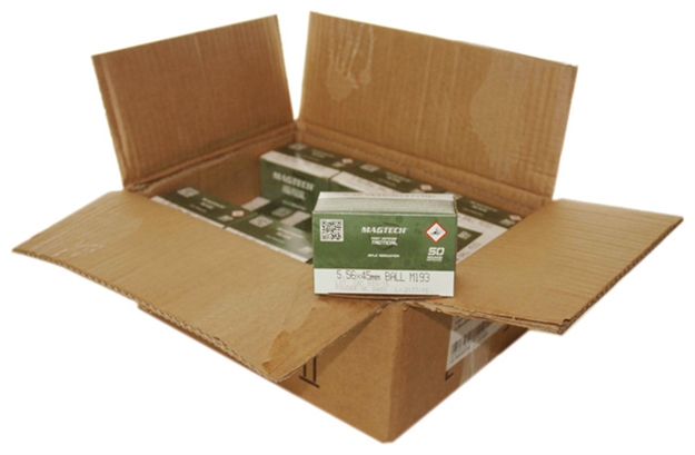 Picture of Magtech Ammo 5.56X45mm Case Pack M193 55Gr. Fmj 1000 Rds.