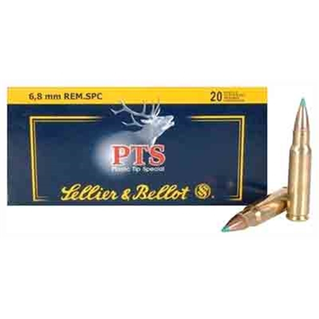Picture of Sellier & Bellot Sb68b Rifle  6.8Mmremspc 110Gr Plastic Tip Special 20 Per Box/30 Case 754908510986
