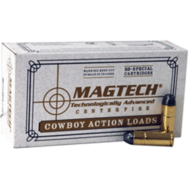 Picture of Magtech Cowboy Action Pistol Ammo 45 Lc, Lfn, 250 Gr, 761 Fps, 50 Rnd, Boxed 45D