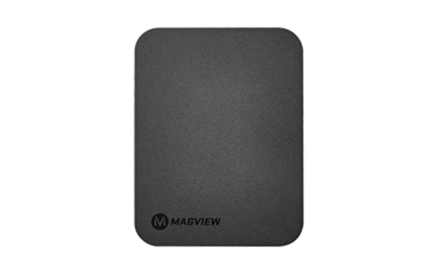Picture of  Magview 82017 Wireless Charging Phone Plate Black 2.50" X 3.25"