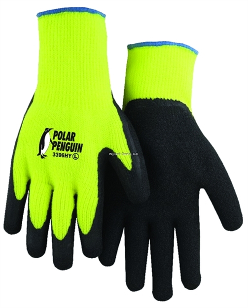 Picture of Majestic Polar Penguin Rubber Dipped Hiviz Yel Hvywt SZ LG