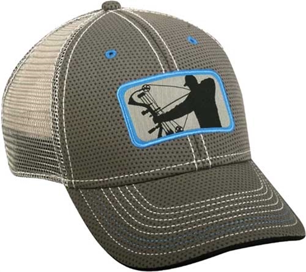 Picture of Major League League Bow Hunter Grey Ball Cap Velcro Closure