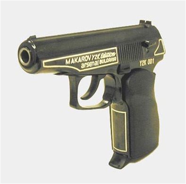 Picture of Makarov Pistol, .380 Acp (9X17mm) Caliber., Y2k Edition, Bulgarian