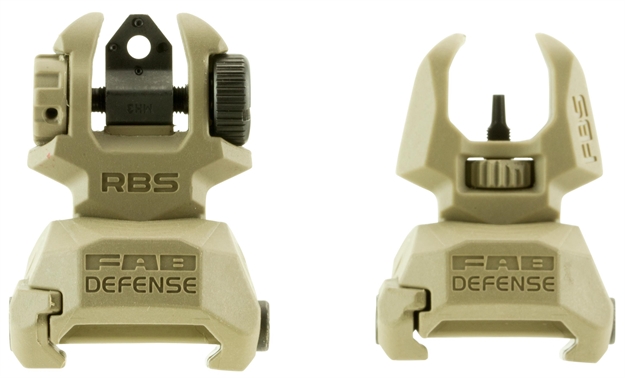 Picture of Mako Frbst Front/Rear Flip Sight Tan