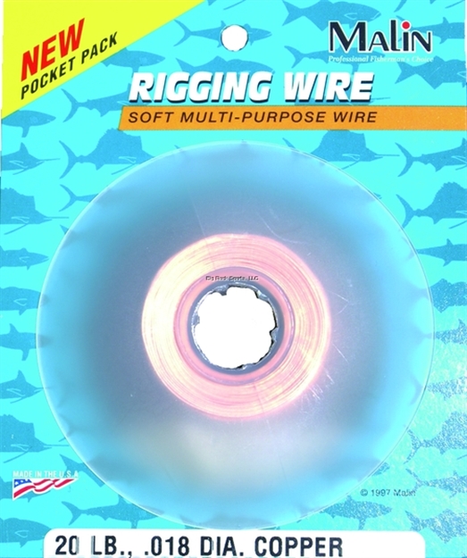 Picture of Malin Premium Soft Copper Rigging Wire, .018 Dia., 20#, 200 FT Dispenser