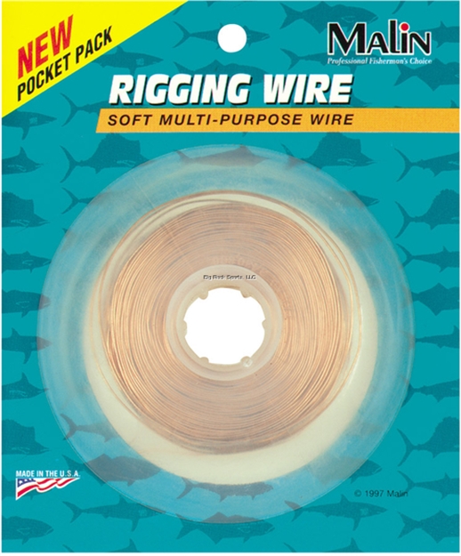 Picture of Malin Premium Soft Monel Rigging Wire, 200 FT Dispenser, 018 Dia Pocket PK
