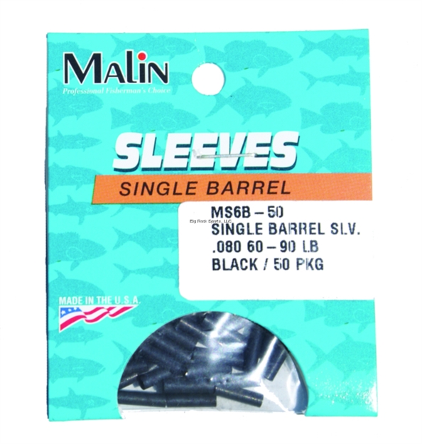 Picture of Malin Single Sleeves 50Pk Black .80