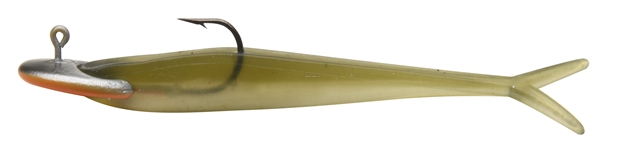 Picture of Mambo Jig Vertical Balance Jig 1/8Oz, 2.5". 1 Jig, 3 Tails, Shad