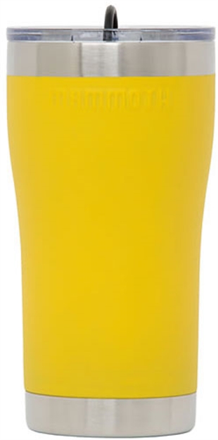 Picture of Mammoth Coolers 20 OZ SS Yellow Tumbler W/Lid & Rubber Stopper