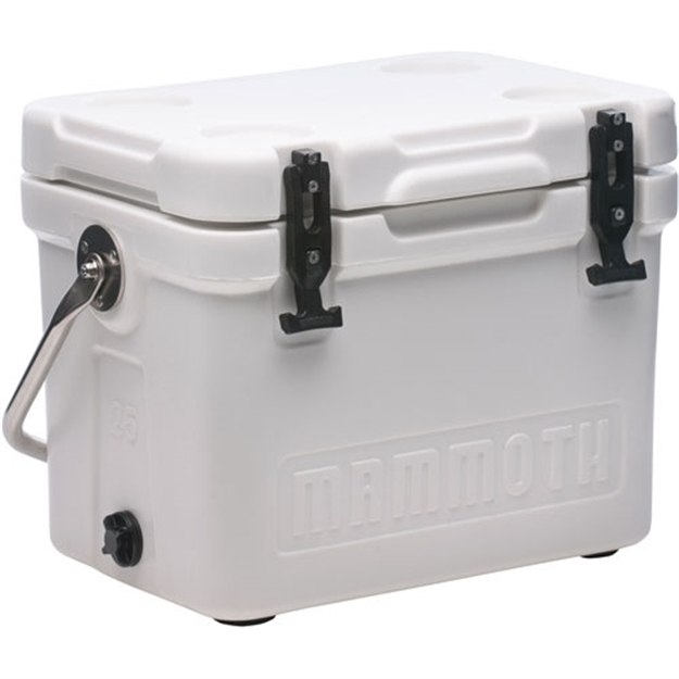 Picture of Mammoth Coolers Cruiser Series Coolers 25 Quart White/White W/Handle