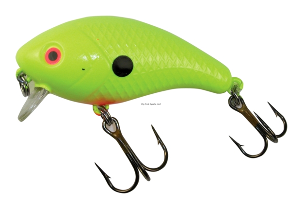 Picture of Mann's Bait Company Baby 1-Minus Crankbait, 2 1/4", 1/4 Oz, Chartreuse