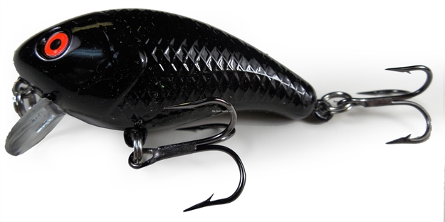 Picture of Mann's Bait Company Baby 1-Minus Crankbait 2 1/4", 1/4 Oz, Onyx