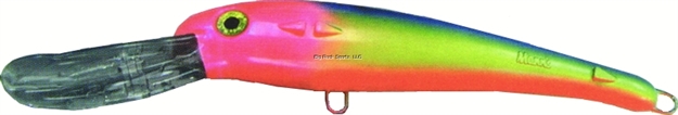 Picture of Mann's Bait Company Giganticus G-50+ Floating/Diving Lure, 16", 10 Oz, Thru-Body Wire, Rainbow