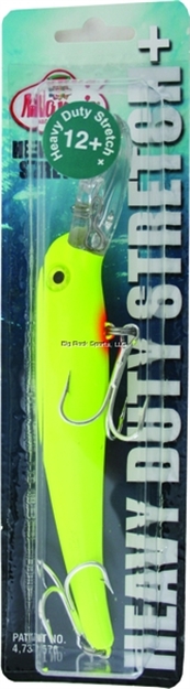 Picture of Mann's Bait Company Heavy Duty Stretch 12+ Floating/Diving Trolling Lure, 8", 2 Oz, Chartreuse
