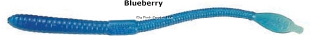 Picture of Mann's Bait Company Jellyworm, 6", 20Pk Blueberry