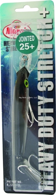 Picture of Mann's Bait Company Jointed Stretch 25+ Floating/Diving Trolling Lure, 8", 2 Oz, Pearl/Black