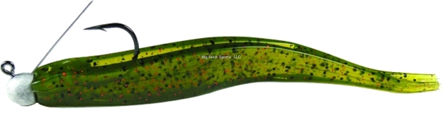 Picture of Mann's Bait Company Reel'n Shad Swimbait, 3 3/4", Watermelon Red Flake, Floating