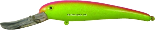 Picture of Mann's Bait Company Smooth Body Stretch 25+ Floating/Diving Trolling Lure, 8", 2 Oz, Electric Chicken