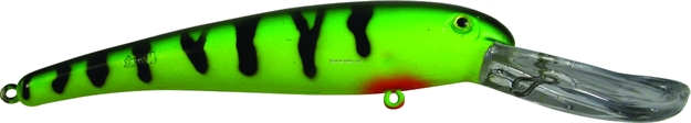 Picture of Mann's Bait Company Smooth Body Stretch 25+ Floating/Diving Trolling Lure, 8", 2 Oz, Firetiger