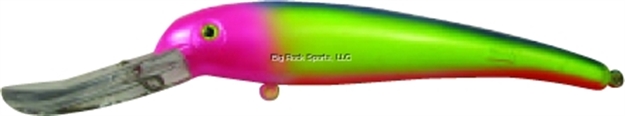 Picture of Mann's Bait Company Smooth Body Stretch 25+ Floating/Diving Trolling Lure, 8", 2 Oz, Rainbow