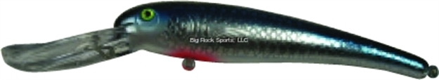 Picture of Mann's Bait Company Smooth Body Stretch 25+ Floating/Diving Trolling Lure, 8", 2 Oz, Silver/Blue