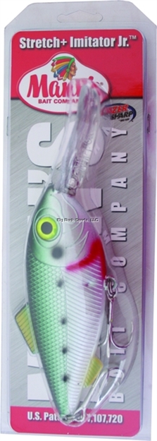 Picture of Mann's Bait Company Stretch Imitator Jr. Trolling Lure, 8", 3 Oz, Bleeding Bunker