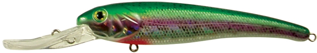 Picture of Mann's Bait Company Textured Stretch 20+ Floating/Diving Trolling Lure, 4 5/8", 1/2 Oz, Rainbow Trout