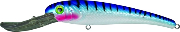 Picture of Mann's Bait Company Textured Stretch 25+ Floating/Diving Trolling Lure, 8", 2 Oz, Blue Mackerel