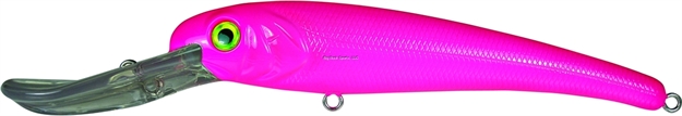 Picture of Mann's Bait Company Textured Stretch 25+ Floating/Diving Trolling Lure, 8", 2 Oz, Pink