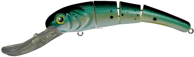 Picture of Mann's Bait Company Textured Stretch Alive Floating/Diving Jointed Trolling Lure, 9", 3 Oz, Menhaden