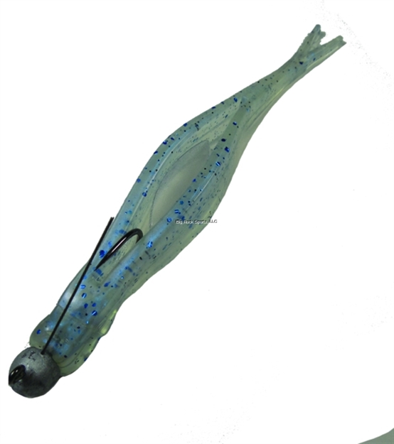 Picture of Mann's Bait Company Reel'n Shad Swimbait, 3 3/4", Hartwell Special/Blue Glimmer, Floating