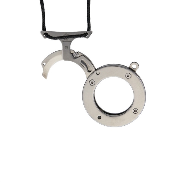 Picture of Mantis Mk14p Vicious Circle 1.5 IN Blade Polished SS Handle