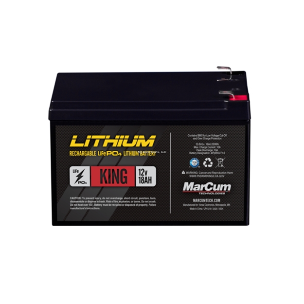 Picture of Marcum 12V18amp Lifepo4 Battery Only