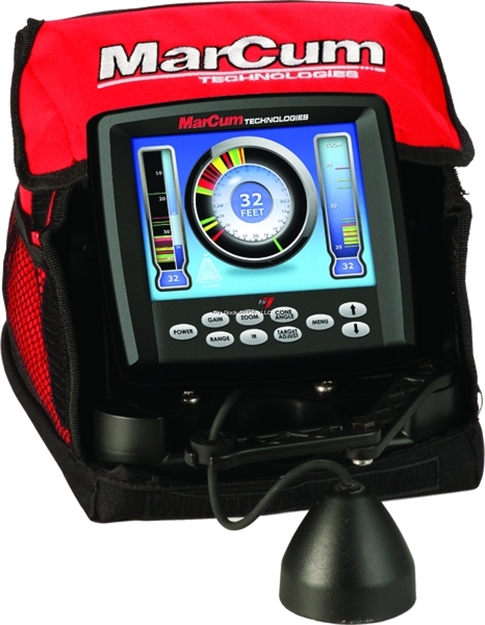 Picture of Marcum Color Sonar Ice System 8000W Dual Beam Xducer