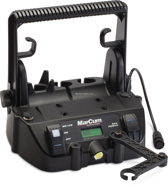 Picture of Marcum Lithium Shuttle, Compact, UP TO 40 Hour Run Time, 12 Volt 12 Amp Lithium Ion Battery, Dual Usb Ports