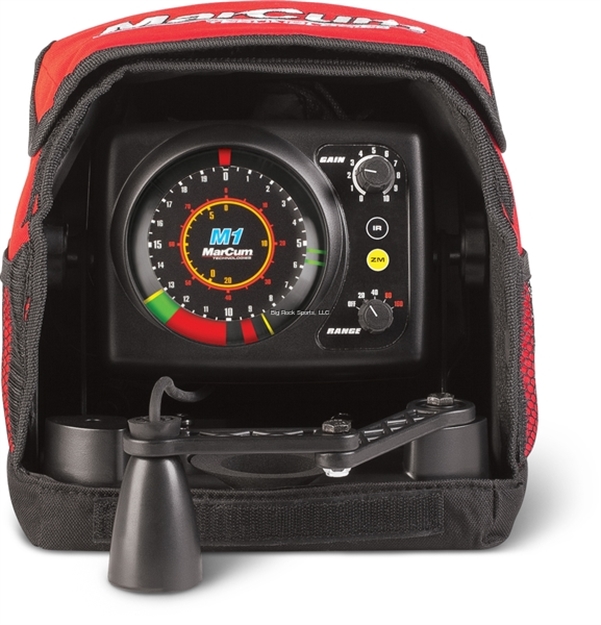 Picture of Marcum M1 Flasher System, Truecolor Mbc Technology, 1000 Watts, 20 Deg. Transducer, 5 Ft. Bottom Lock Zoom