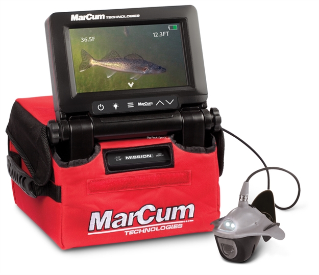 Picture of Marcum Mission Underwater Viewing System, 7" Screen, Video Out, Led Lighting, 75' Cable, ON Screen Display