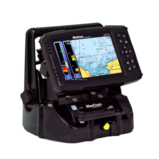 Picture of Marcum Mx-7Li Digital Sonar System 7" Lcd Dual Beam W/Gps, Lithium Shuttle