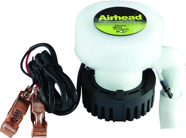 Picture of Marine Metal Floating Airhead 12V DC 360 Gph For 10-25 Gallon