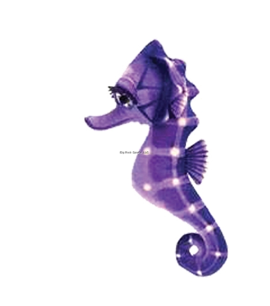 Picture of Marine Sports 15" Big Eyed Seahorses Violet Plush