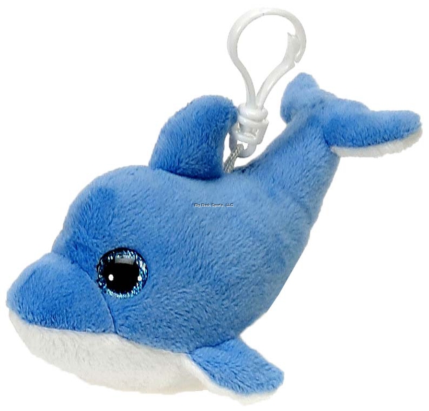 Picture of Marine Sports 5.5" Blue Dolphin Keychain & Zipper Pull Plush