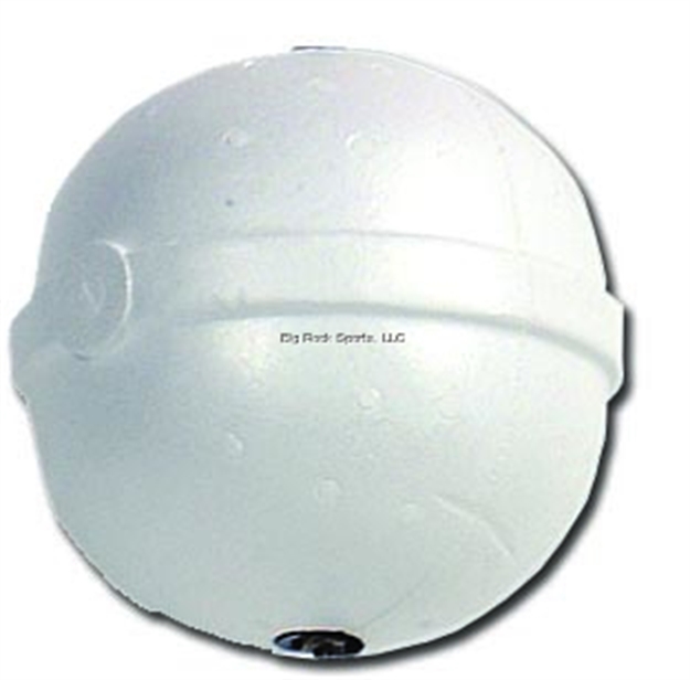 Picture of Marine Sports 7 1/2" Styrofoam Float Ball Plastic Insert Fits Poly Rope UP TO 1/2 Inch, Crab Buoy, Lobster Buoy