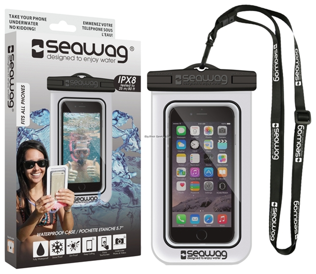 Picture of Marine Sports 80 FT Seawag Waterproof Case Universal Size White Case IN Black