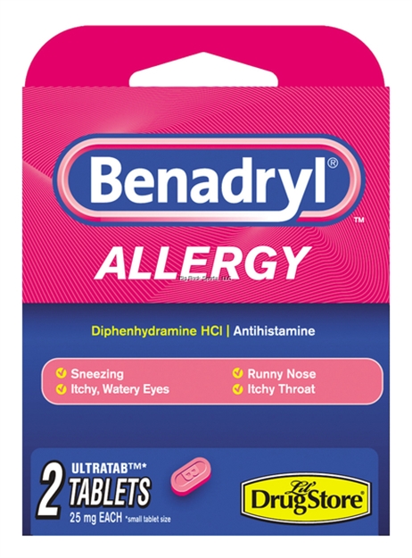 Picture of Marine Sports Benadryl - 4 Count