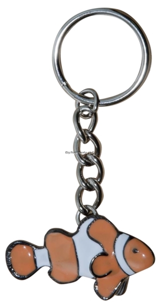 Picture of Marine Sports Clownfish Pewter Painted Key Chain